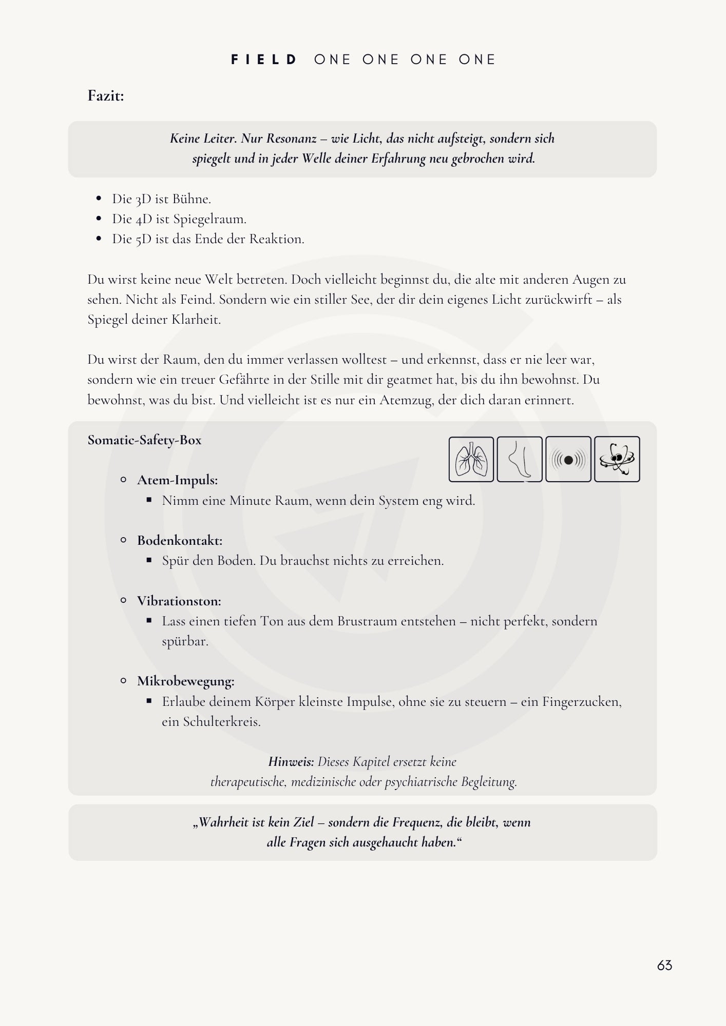 B A N D  |  1 - Frequenz und Bewusstsein im Resonanzfeld