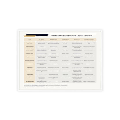 F I E L D  |  COHERENCE-CHART