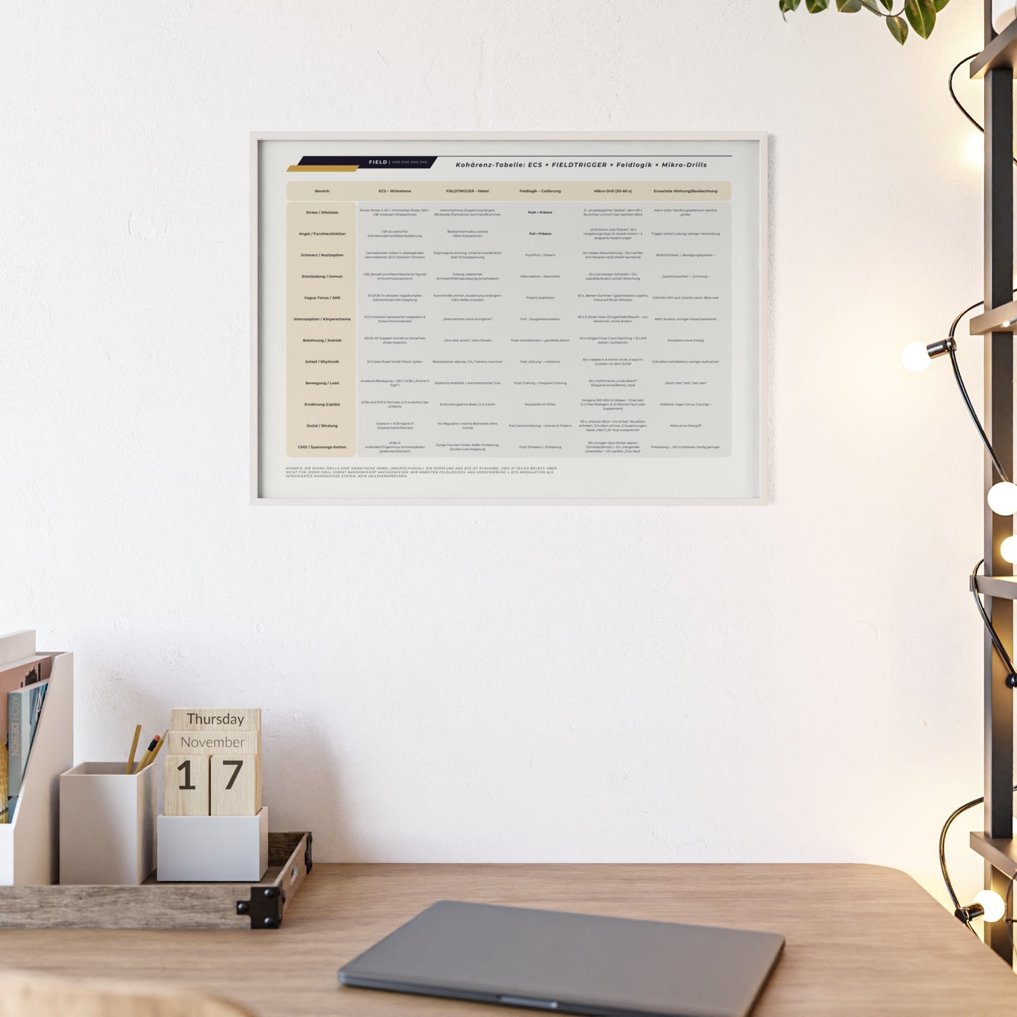 F I E L D  |  COHERENCE-CHART