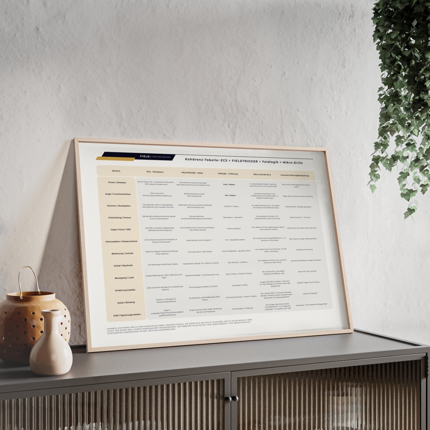 F I E L D  |  COHERENCE-CHART