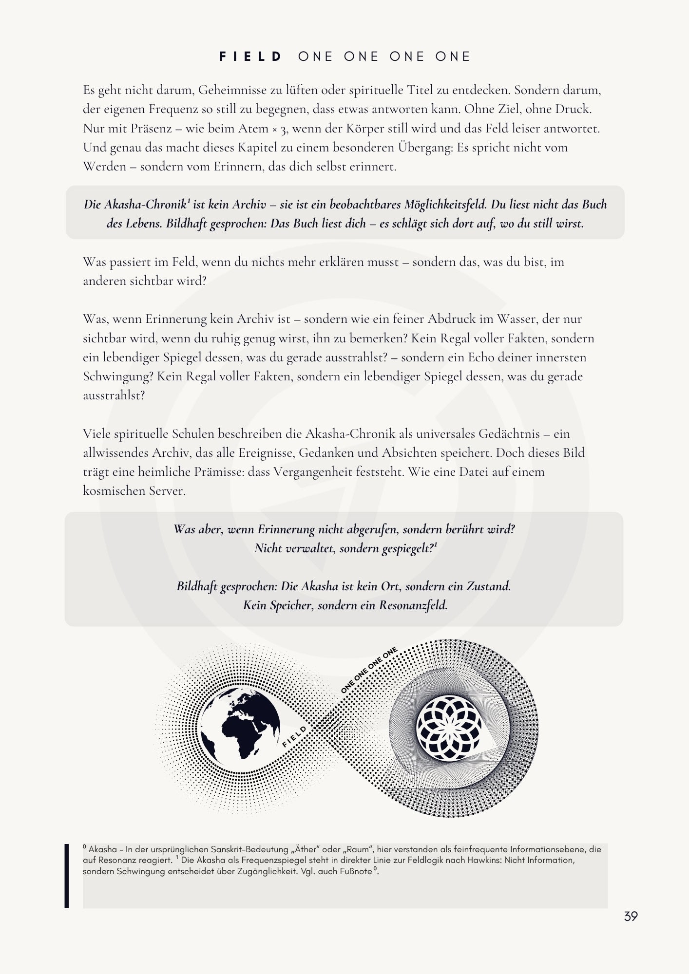 B A N D  |  1 - Frequenz und Bewusstsein im Resonanzfeld