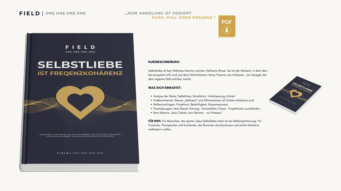 SELBSTLIEBE ist Frequenzkohärenz